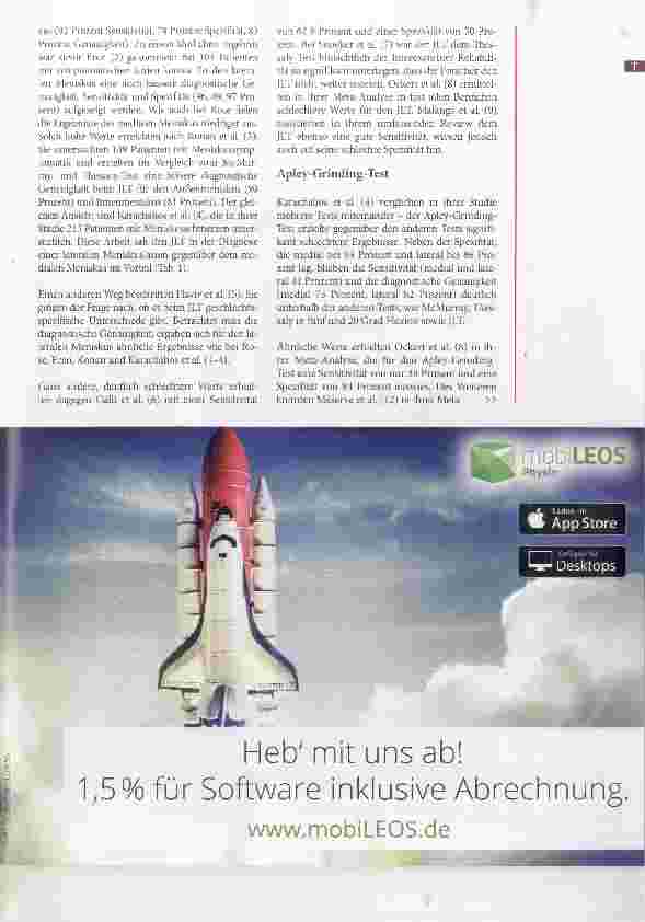 Vorschauseite 2: Hilfreiche Meniskustests?