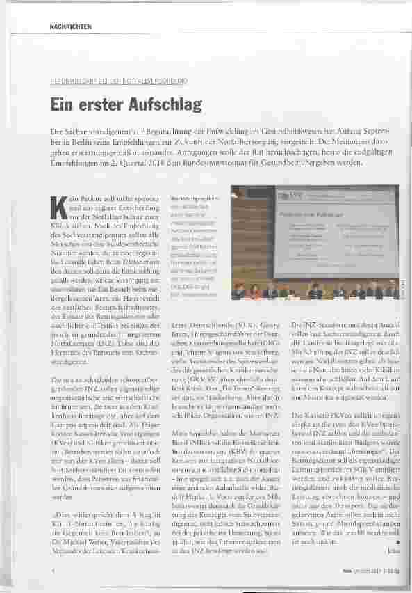Vorschauseite 1: Ein erster Aufschlag