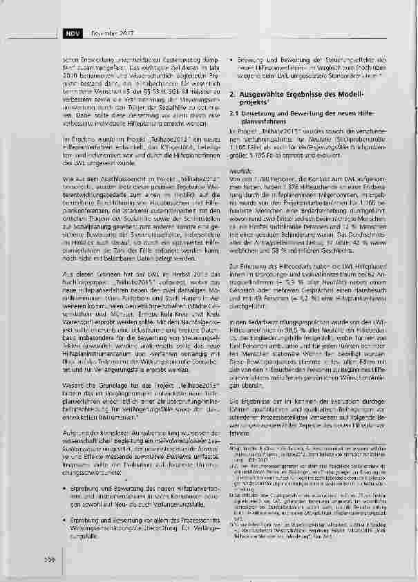 Vorschauseite 2: Weiterentwicklung der Teilhabe und des Hilfeplanverfahrens in der Eingliederungshilfe