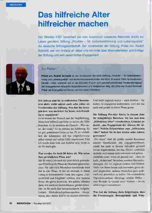 Vorschauseite 1: Das hilfreiche Alter hilfreicher machen