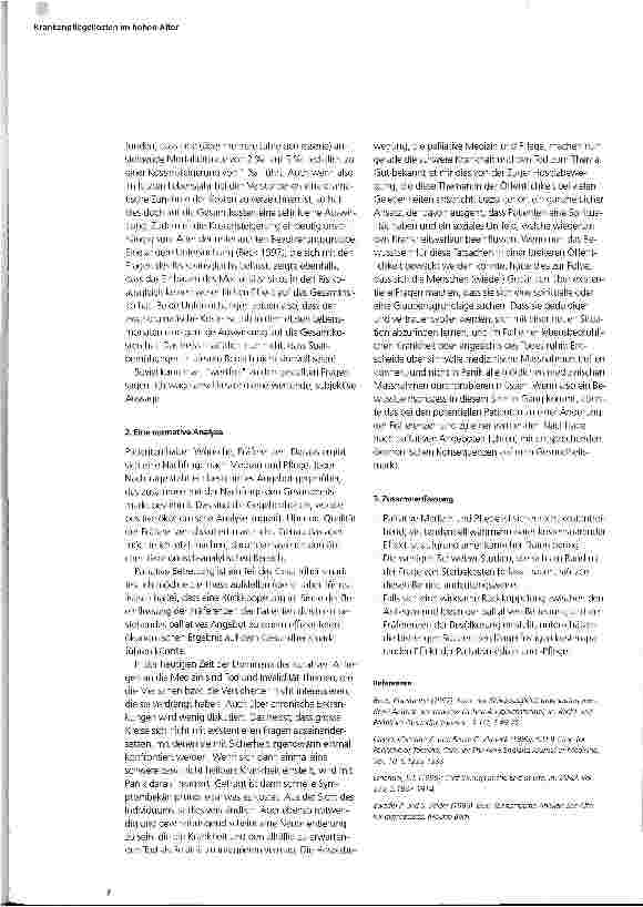 Vorschauseite 3: Krankenpflegekosten im hohen Alter