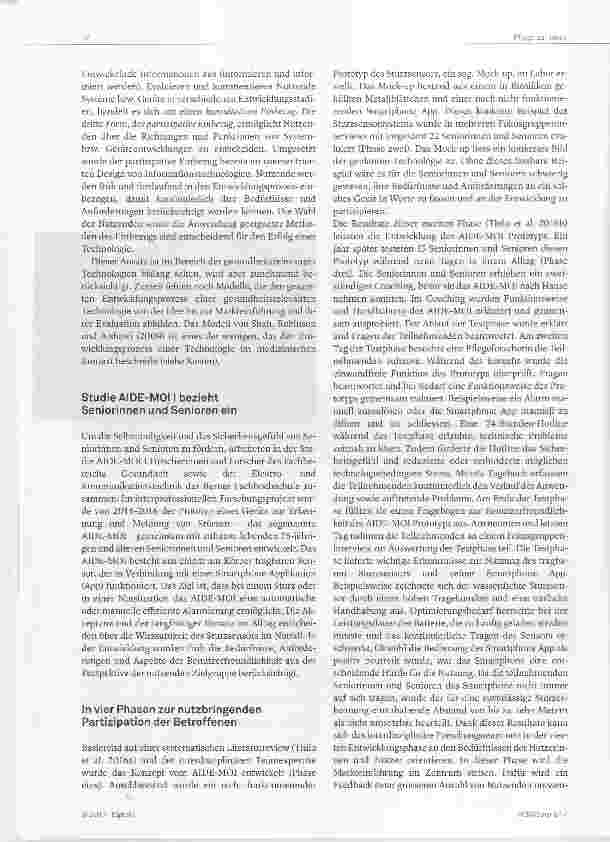 Vorschauseite 2: Seniorinnen und Senioren entwickeln mit
