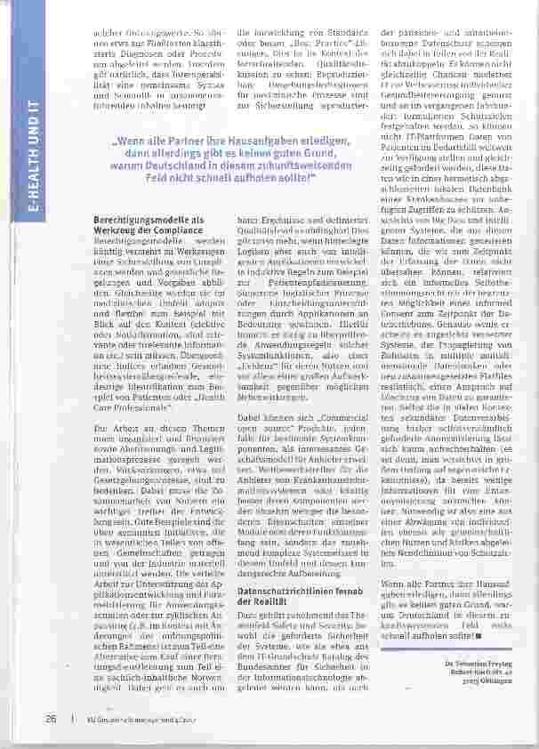 Vorschauseite 4: Gegenwart und Perspektive