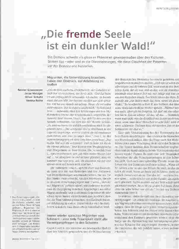 Vorschauseite 1: Die fremde Seele ist ein dunkler Wald!