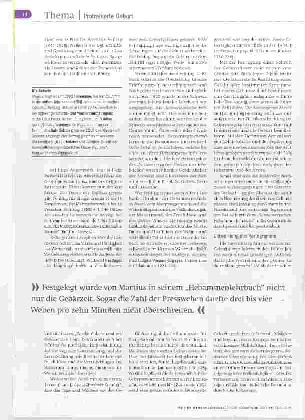 Vorschauseite 3: Die Erfindung der Geburtsdauer