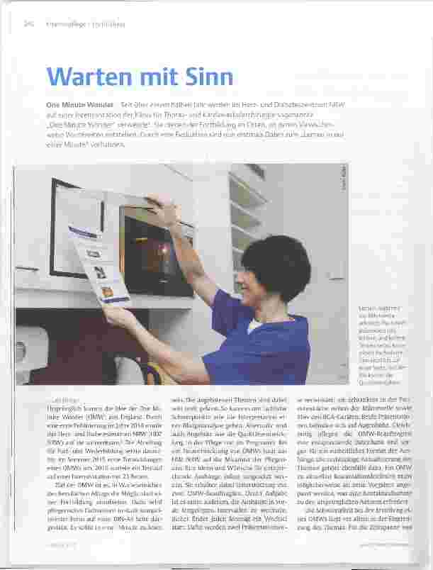 Vorschauseite 1: Warten mit Sinn