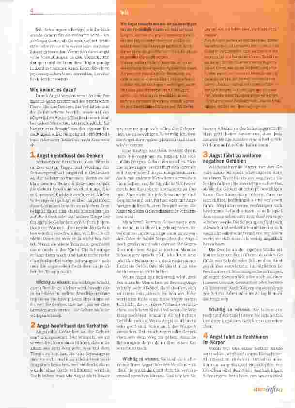 Vorschauseite 2: Angst? Furcht? Stress?