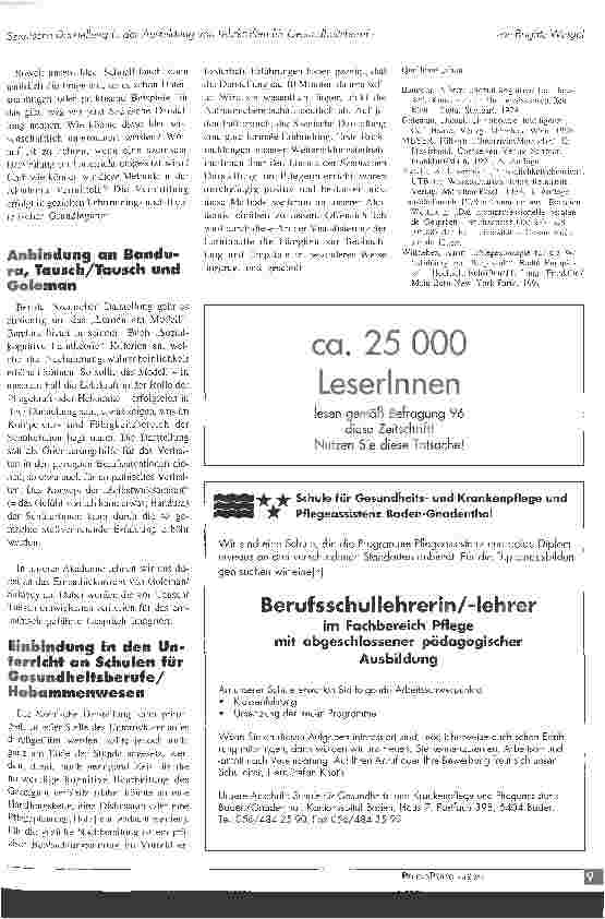 Vorschauseite 3: Szenische Darstellung in der Ausbildung von Lehrkräften für Gesundheitsberufe