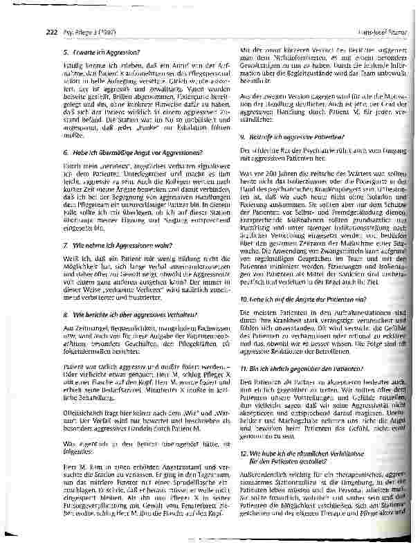 Vorschauseite 6: Gewalt in der Psychiatrie - Bewältigtes Problem aus der Vergangenheit?