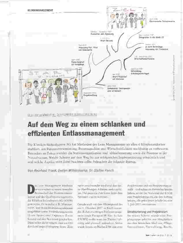 Vorschauseite 1: Auf dem Weg zu einem schlanken und effizienten Entlassmanagement