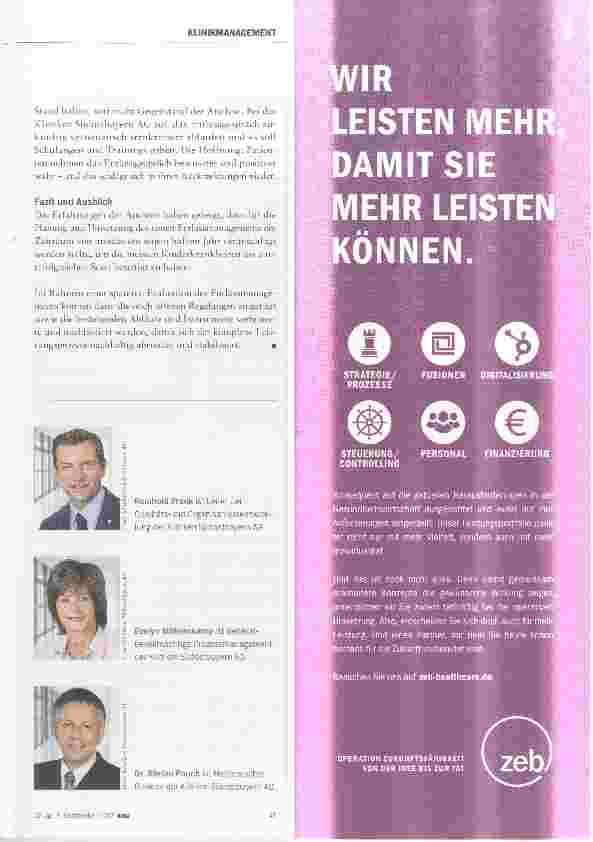 Vorschauseite 4: Auf dem Weg zu einem schlanken und effizienten Entlassmanagement