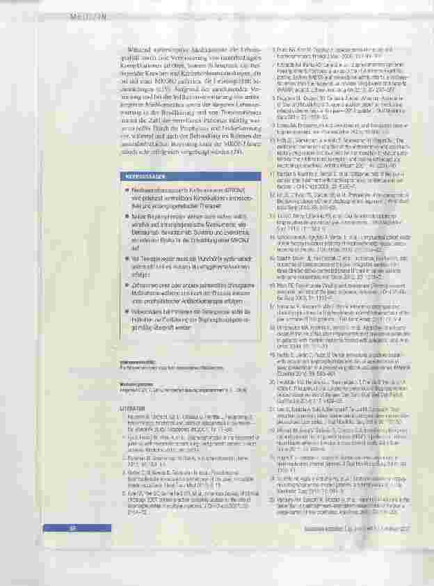 Vorschauseite 6: Prävention medikamentenassoziierter Kiefernekrosen