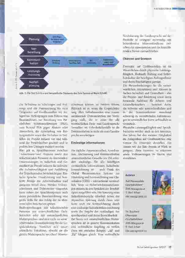 Vorschauseite 2: Diversität und systematischer Arbeitsschutz Chancen und Grenzen