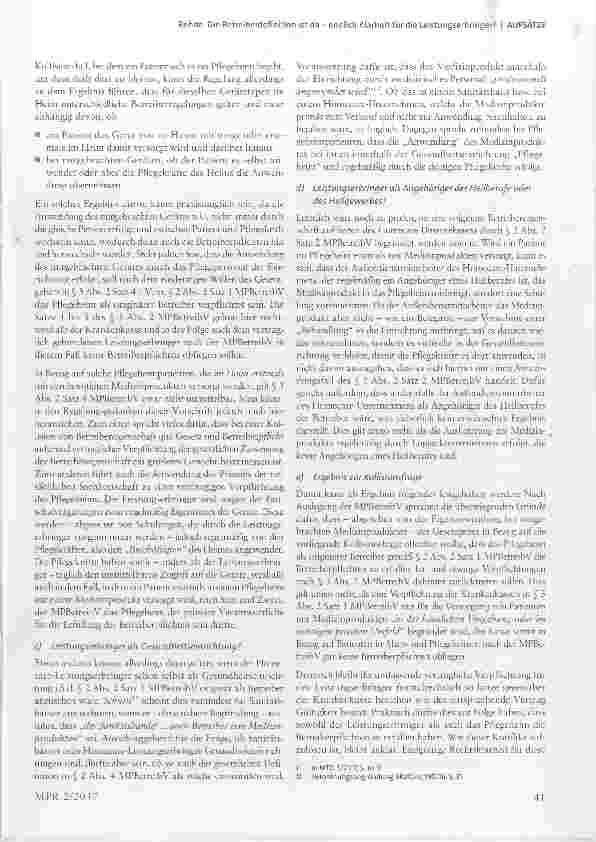Vorschauseite 5: Die Betreiberdefinition ist da endlich Klarheit für die Leistungserbringer?