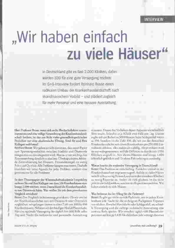 Vorschauseite 2: Wir haben einfach zu viele Häuser