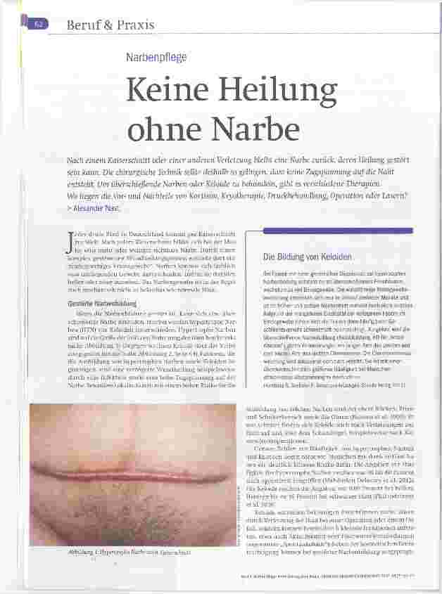 Vorschauseite 1: Keine Heilung ohne Narbe