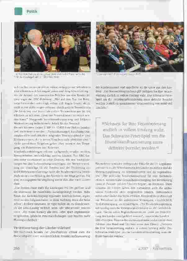 Vorschauseite 4: DKG-Frühlingsempfang 2017: An einem Strang ziehen