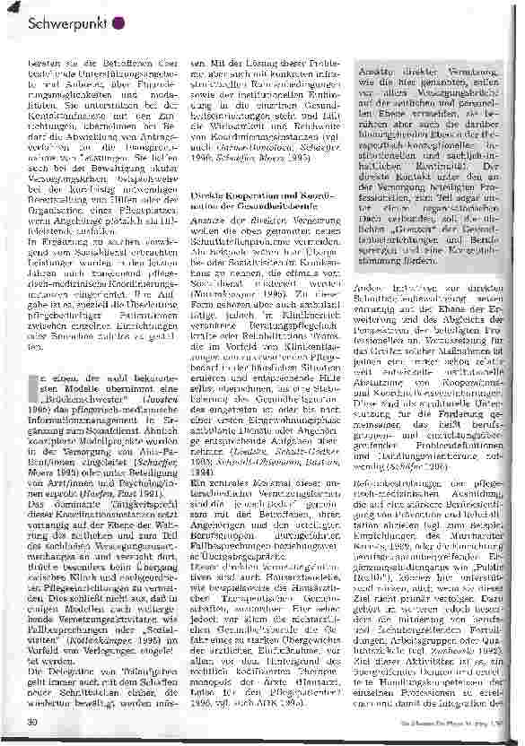 Vorschauseite 3: Patientenorientierte Versorgungskontinuität