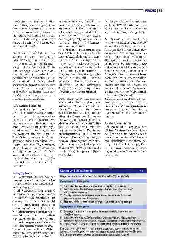 Vorschauseite 2: Schizophrenie - Zwischen Wahn und Wirklichkeit