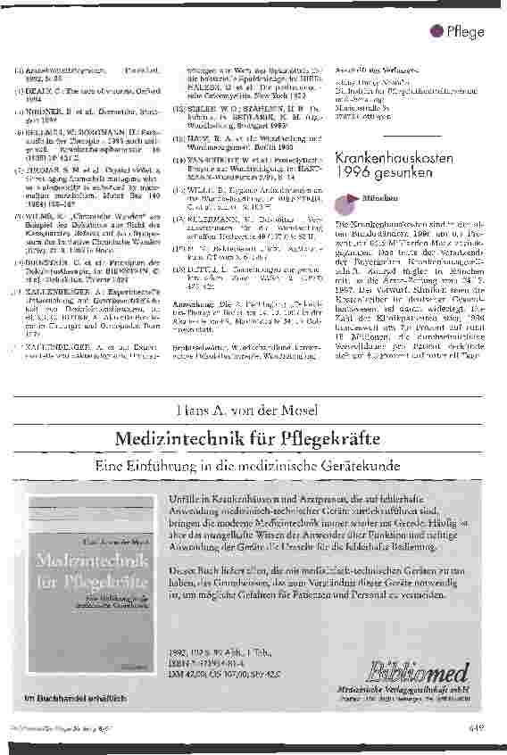 Vorschauseite 4: Prinzipien der Dekubitustherapie 2. Teil