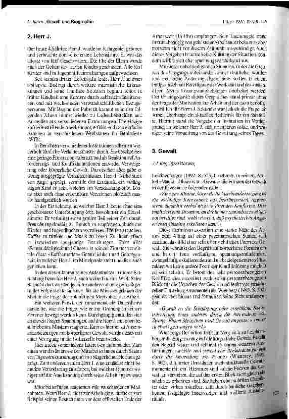 Vorschauseite 2: Gewalt und Biographie Mögliche Zusammenhänge und Aspekte pflegerischen Umgangs