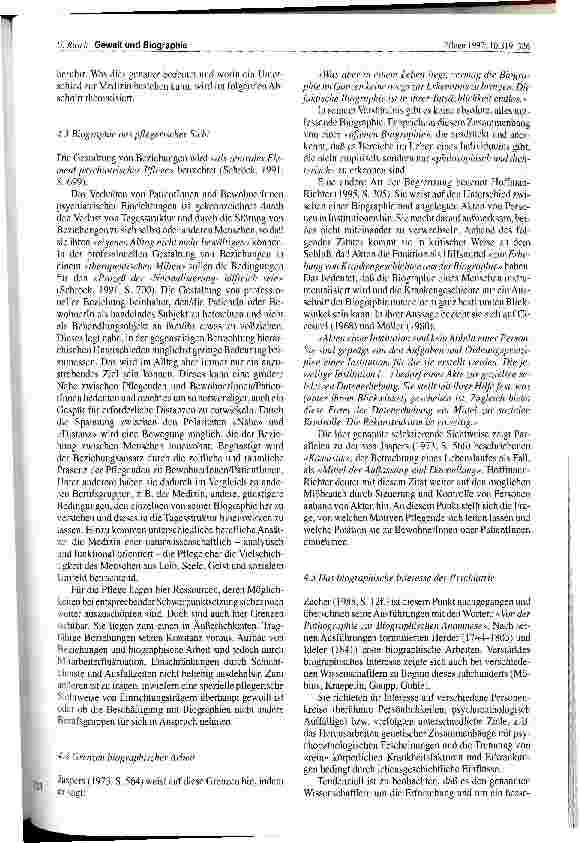 Vorschauseite 5: Gewalt und Biographie Mögliche Zusammenhänge und Aspekte pflegerischen Umgangs