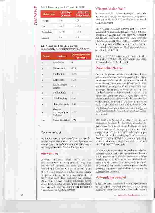 Vorschauseite 4: Die Landung eines Sprunges beurteilen