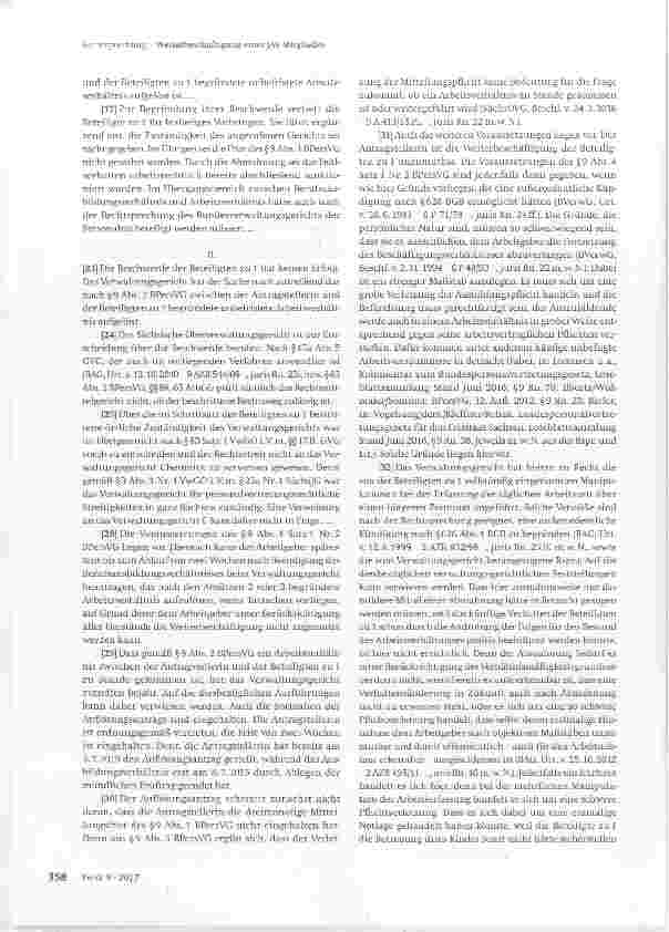 Vorschauseite 3: Weiterbeschäftigung eines JAV-Mitgliedes