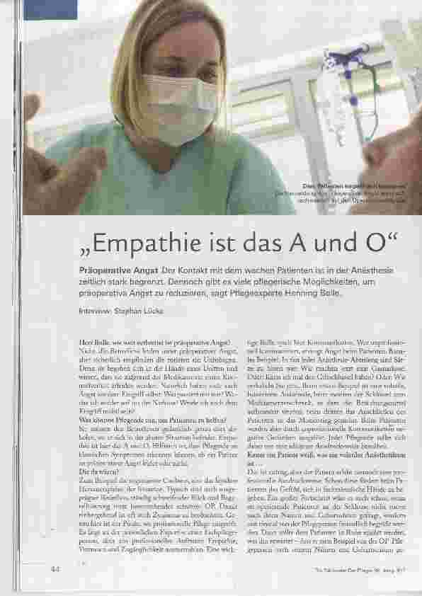 Vorschauseite 1: Empathie ist das A und O