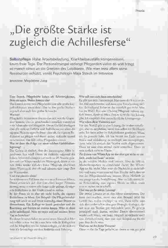 Vorschauseite 2: Die größte Stärke ist zugleich die Achillesferse