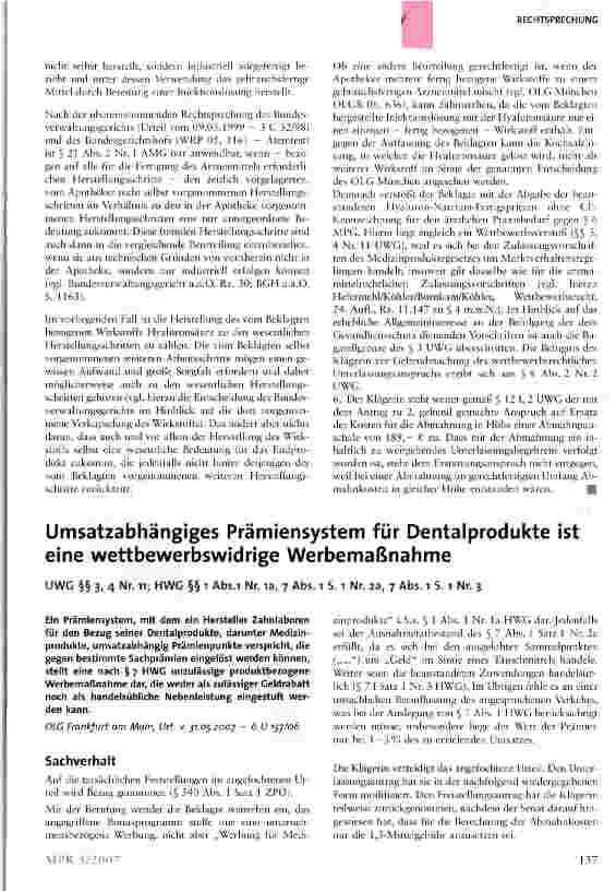 Vorschauseite 5: Vertrieb selbst hergestellter arzneimittelähnlicher Produkte