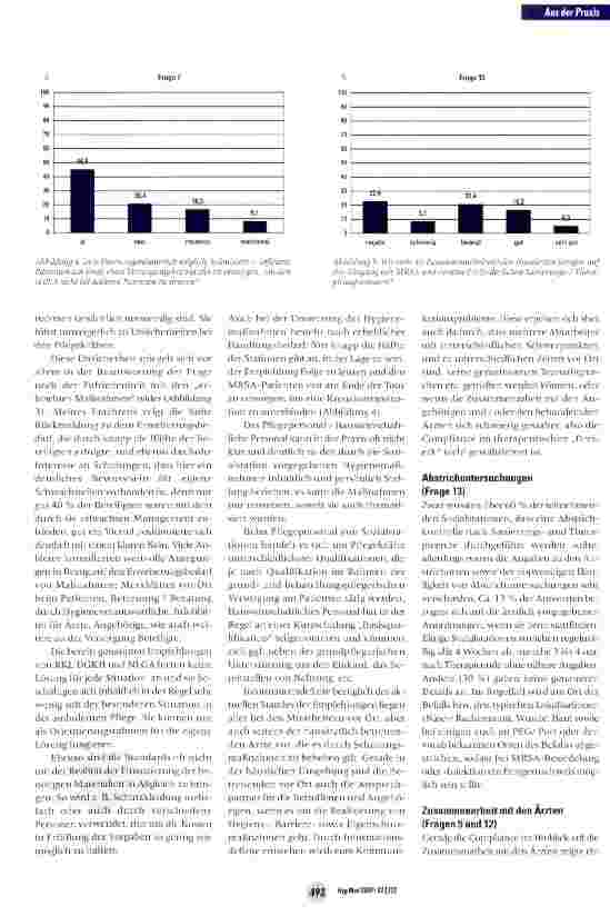 Vorschauseite 4: MRSA-Management in der ambulanten Pflege -ein Erfahrungsbericht