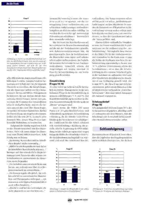 Vorschauseite 5: MRSA-Management in der ambulanten Pflege -ein Erfahrungsbericht