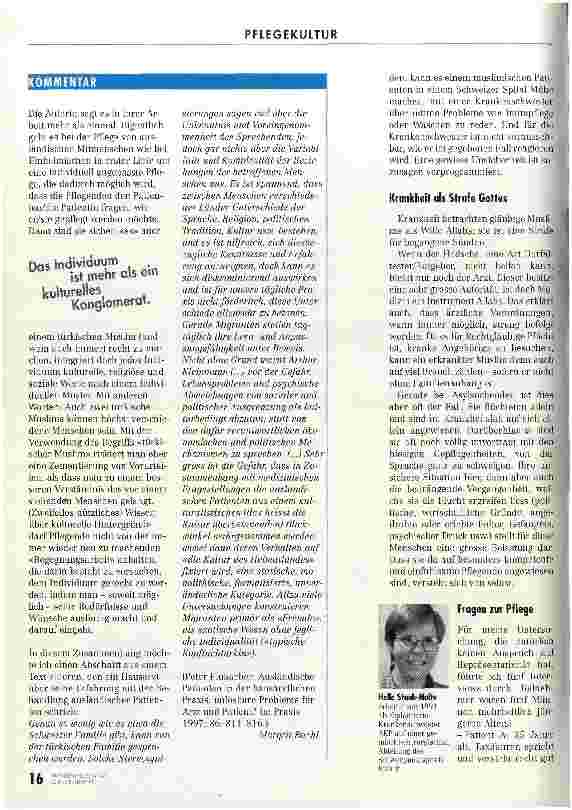 Vorschauseite 3: Behandelt den Fremden wie ein Individuum