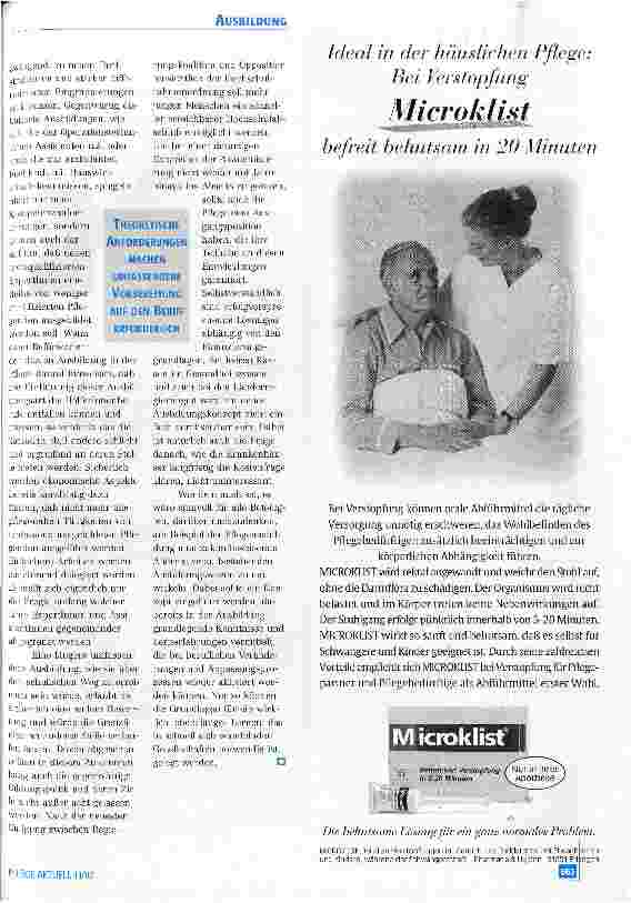 Vorschauseite 4: Ausbildungsreform: Rahmenbedingungen für neue Ansätze der Pflegeausbildung