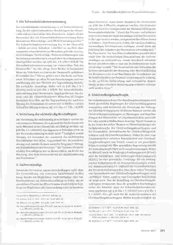 Vorschauseite 4: Die Nichtöffentlichkeit von Personalratssitzungen