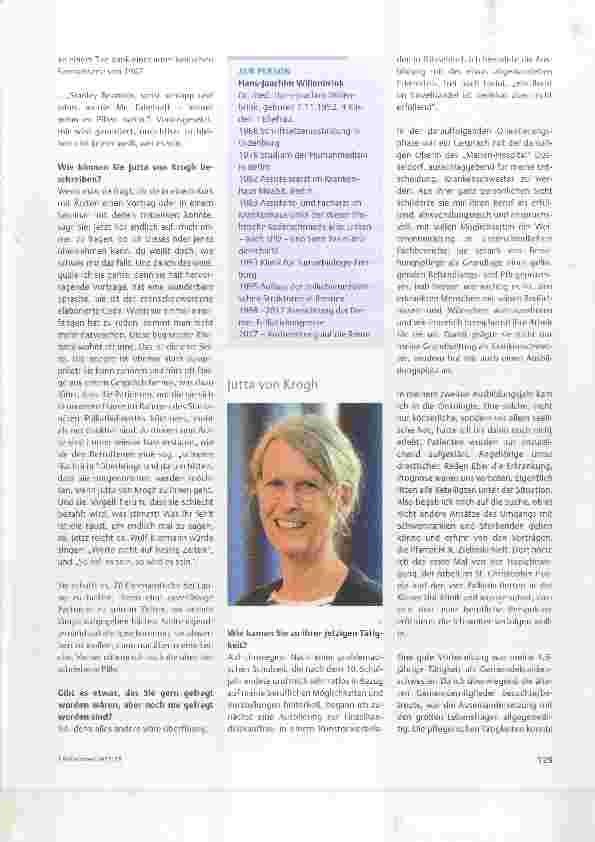 Vorschauseite 3: Doppelkopf: Hans-Joachim Willenbrink und Jutta von Krogh