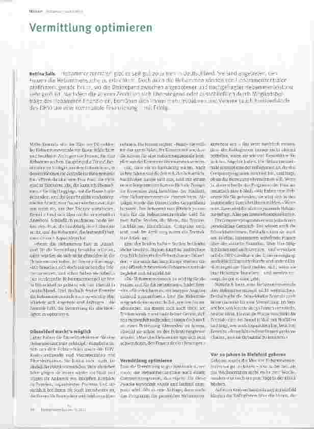 Vorschauseite 1: Vermittlung optimieren