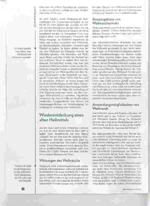 Vorschauseite 3: Weihrauch Balsam für Körper, Seele und Geist