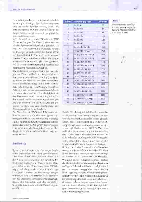 Vorschauseite 4: Wenn die Kraft uns verlässt: Critical lllness Polyneuropathie beim kritisch Kranken - Ein unterschätztes Pflegeproblem im Rahmen der Präventionsmaßnahmen?