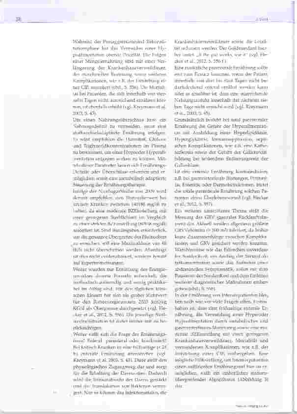 Vorschauseite 5: Wenn die Kraft uns verlässt: Critical lllness Polyneuropathie beim kritisch Kranken - Ein unterschätztes Pflegeproblem im Rahmen der Präventionsmaßnahmen?