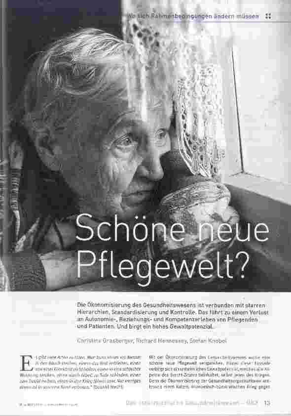 Vorschauseite 1: Schöne neue Pflegewelt?