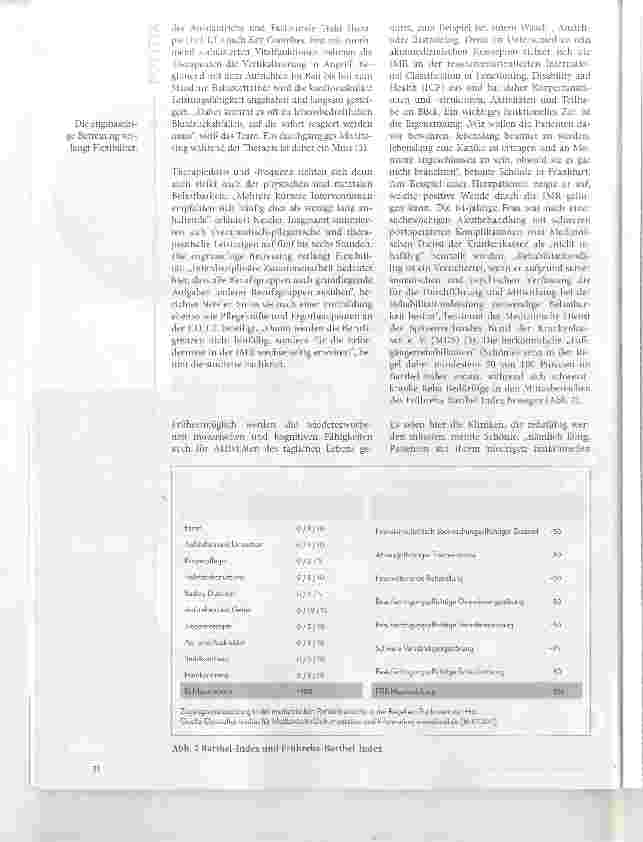 Vorschauseite 3: Interdisziplinäre, intensivmedizinische Rehabilitation