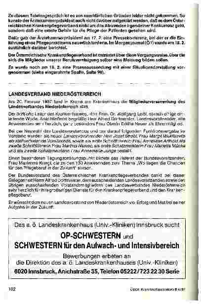 Vorschauseite 3: Neuerliche Forderung nach einem Pflegepraktikum für angehende Medizinstudenten