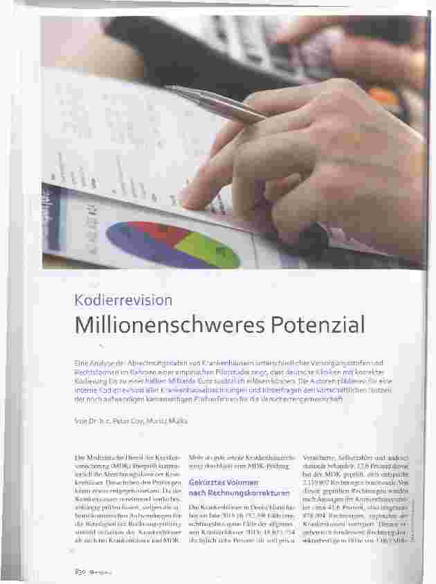 Vorschauseite 1: Millionenschweres Potenzial