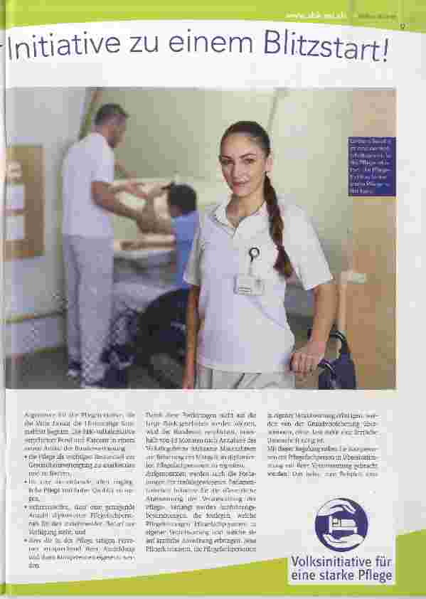 Vorschauseite 2: Verhelfen Sie der Initiative zu eine Blitzstart