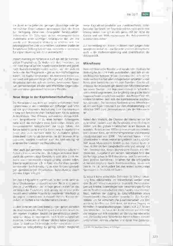 Vorschauseite 2: Impact Investing die Geldanlage mit Wirkung