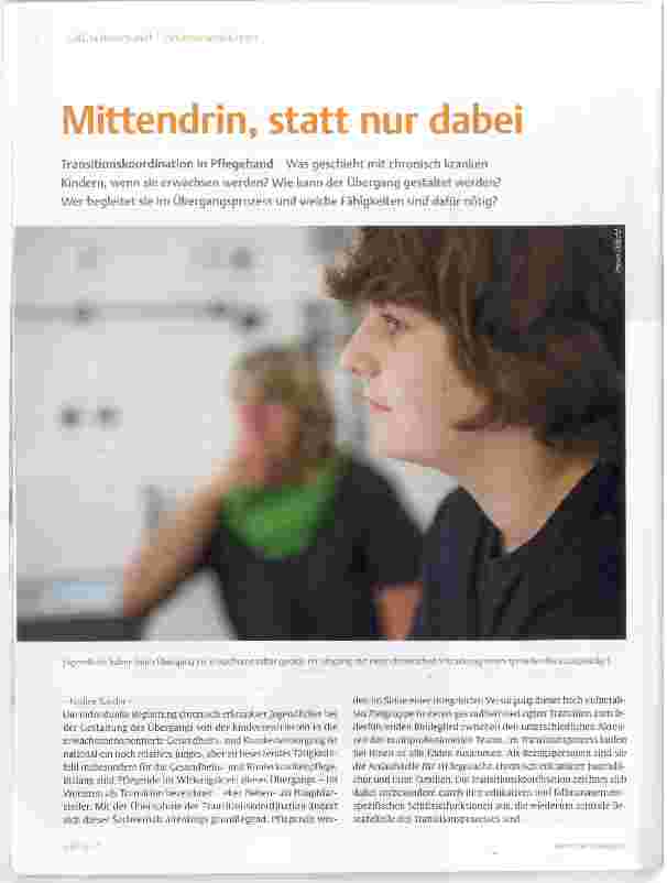 Vorschauseite 1: Mittendrin, statt nur dabei