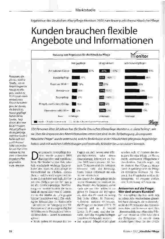 Vorschauseite 1: Kunden brauchen flexible Angebote und Informationen