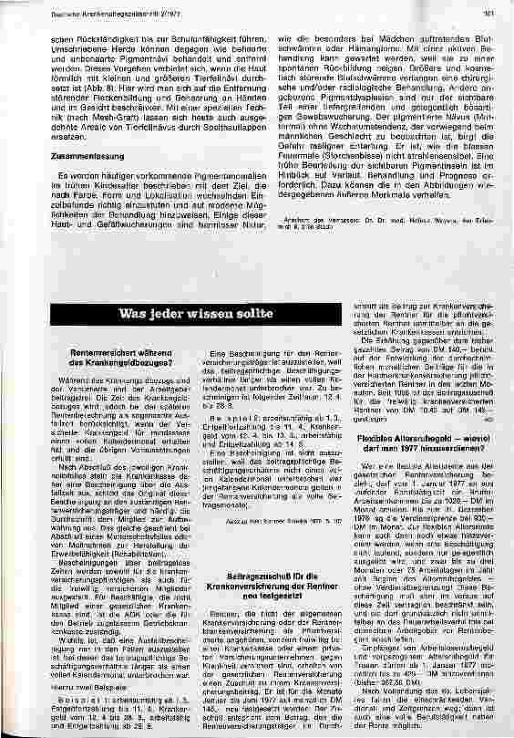Vorschauseite 5: Hämangiome, Feuermale und Pigmentzellwucherungen